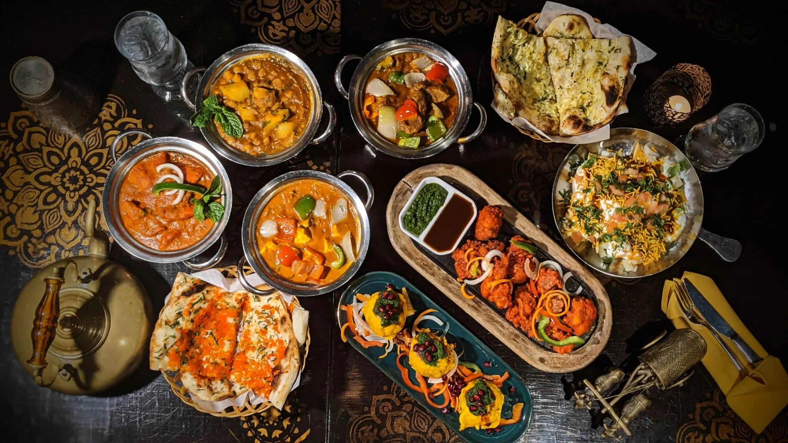 Mumbai street food and modern Indian cuisine